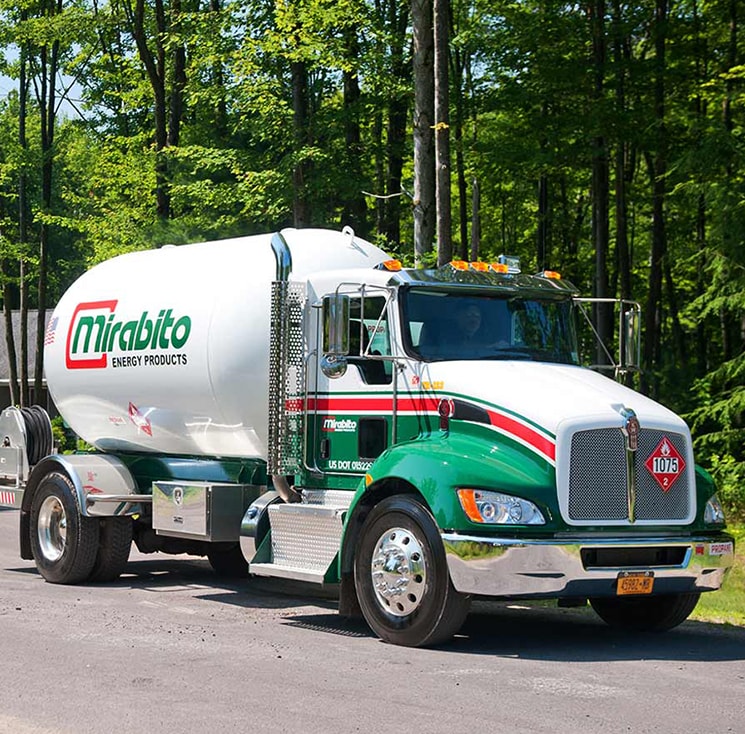 Mirabito Propane Truck